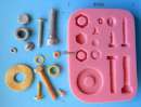 Nuts and Bolts Silicone Mould